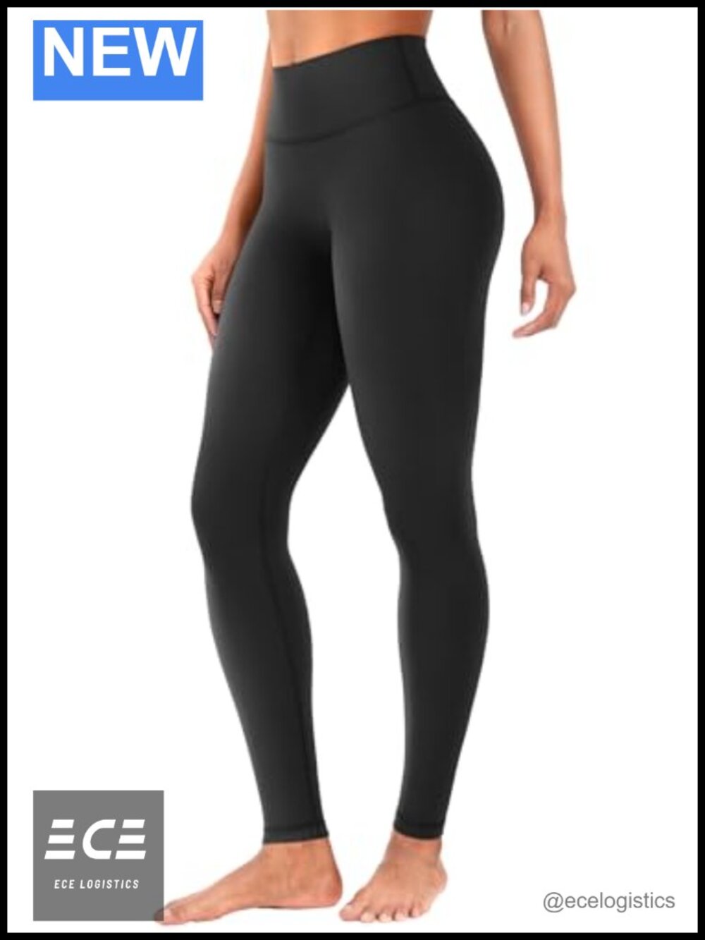 Hidden Scrunch High Waist Workout Leggings Tummy Control No Front Seam